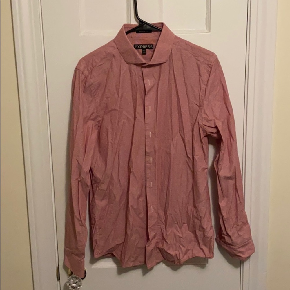 Express Modern Fit Casual Button Down Shirt